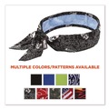 Safety & First Aid | Ergodyne 12569 Chill-Its 6700CT One Size Fits Most Cooling Bandana PVA Tie Headband - Skulls image number 4