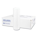  | Inteplast Group S404814N 45 gal. 14 microns 40 in. x 48 in. High-Density Interleaved Commercial Can Liners - Clear (25 Bags/Roll, 10 Rolls/Carton) image number 3
