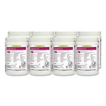 PRODUCTS | Clorox Healthcare 69150 6-3/4 in. x 8 in. Dispatch Cleaner Disinfectant Towels (8/Carton)