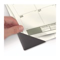 Back to School Sale | AT-A-GLANCE SK32G00 12 Month: Jan 2026 to Dec 2026 22 in. x 17 in. Recycled Monthly Desk Pad - Sand/Green Sheets, Black Binding/Black Corners image number 3