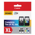 Ink & Toner | Canon 3706C005 3706C005 (CL-261XL/PG-260XL) High-Yield Ink - Black/Color image number 0