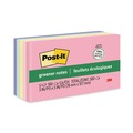 Notebooks & Pads | Post-it Greener Notes 655-RP-A 3 in. x 5 in. Original Recycled Note Pads - Sweet Sprinkles Collection Colors (5/Pack) image number 0