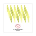 Highlighters | Universal UNV08856 Chisel Tip Pocket Highlighter Value Pack - Yellow (36/Pack) image number 6