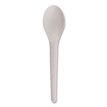 Eco-Products EP-S013 6 in. Plantware Renewable and Compostable Spoon (1000/Carton)