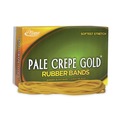 Rubber Bands | Alliance 21405 Pale Crepe Gold Rubber Bands, Size 117b, 0.06 in. Gauge, Crepe, 1 Lb Box, (300-Piece/Box) image number 1
