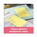 Notebooks & Pads | Post-it Notes Super Sticky 660-5SSCY 4 in. x 6 in. Note Ruled Pads - Canary Yellow (90-Sheets/Pad, 5-Pads/Pack) image number 3