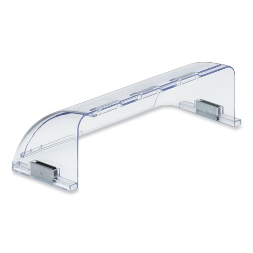 Clearance Center | Deflecto 50 3.87 in. x 9 in. x 2.75 in. Premium Unbreakable Air Deflector - Clear image number 0