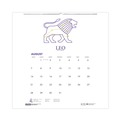 Back to School Sale | House of Doolittle 3185 11 in. x 14 in. 12-Month (Aug 2025-Jul 2026) Recycled Academic Zodiac Wall Calendar - Multicolor Sheets image number 0