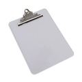 Clipboards | Universal UNV40308 Plastic Clipboard with 1.25 in. Clip Capacity for 8.5 x 11 Sheets - Clear image number 2