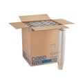 Cups and Lids | Dixie 2342R 12 oz Paper EcoSmart Recycled Fiber Hot/Cold Cups - Kraft/Green (1000/Carton) image number 1