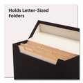 File Folders | Smead 70233 Flip Top File Box Letter Files 13 x 3.7 x 10 Charcoal image number 3
