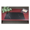Desktop Organizers | Artistic LT91-2MS 17 in. x 12 in. Rhinolin II Desk Pad with Antimicrobial Protection - Black image number 3