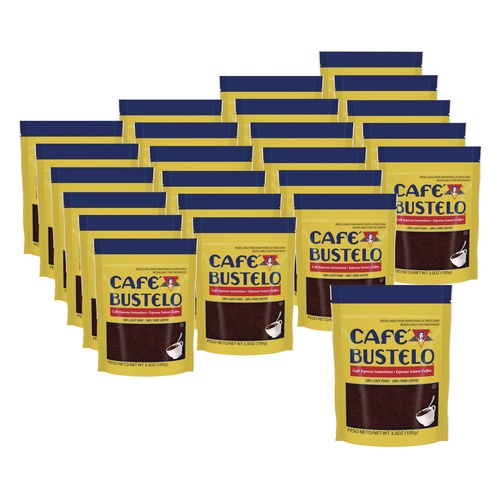 Coffee | Folgers FOL11167 3.5 oz Packet Espresso Cafe Bustelo Instant Coffee (24/Carton) image number 0
