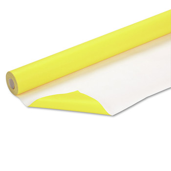 PACKAGING MATERIALS | Pacon P0057085 Fadeless 48 in. x 50 ft. 50 lbs. Bond Weight Paper Roll - Canary (1-Roll)