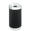 Trash Cans | Safco 9799BL At-Your-Disposal 28-Gallon Polyethylene Vertex Receptacle - Black image number 1