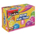Arts & Crafts Supplies | Cra-Z-Art 106466 2 oz Neon Washable Kids' Paint - Assorted Neon Colors (6/Set) image number 2