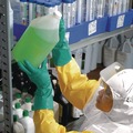 Safety & First Aid | Ansell 97790 A70 Polyethylene-Coated Fabric Chemical Spray Protection Aprons - One Size Fits Most, Yellow (100/Carton) image number 2