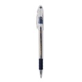 Pens | Pentel BK91-C 1 mm R.S.V.P. Ballpoint Pen - Medium/Blue Ink/Clear/Blue Barrel (1-Dozen) image number 2