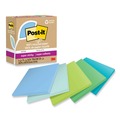 Sticky Notes & Post it | Post-it Notes Super Sticky 654R-5SST 3 in. x 3 in. 100 Percent Recycled Paper Super Sticky Notes - Oasis (5-Pads/Pack) image number 0