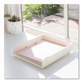 Desktop Organizers | U Brands 3467U03-12 Juliet 10 x 12.25 x 2.5 1 Section Paper Tray - White image number 7