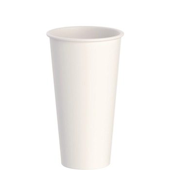 SOLO DWTG20W Thermoguard 20 oz Sustainable Forest Print Insulated Paper Hot Cups - White (600/Carton)