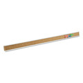 Bulletin Boards | Quartet 2005 1 in. x 36 in. Bulletin Bar - Brown/Silver image number 0