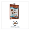 Beverages & Drink Mixes | FLAVIA 48000 Dove Hot Chocolate Freshpack - Milk Chocolate (72/Carton) image number 2
