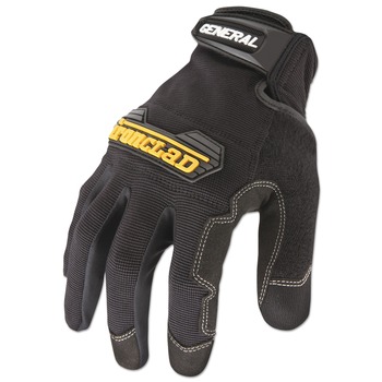  | Ironclad GUG-03-M General Utility Spandex Gloves - Black/Medium (1-Pair)