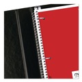 Notebooks & Pads | Mead 73063 (70) 10.5 in. x 8 in. Sheets 1-Subject Wide/Legal Rule Spiral Notebook - Assorted Cover Colors (6/Pack) image number 4
