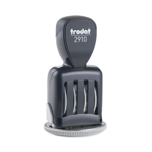 Stamps & Stamp Supplies | Trodat T2910 2 in. Diameter Conventional Time and Date Received Round Stamp image number 0