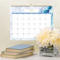 Bulletin Boards | Blue Sky BLS147010 15 in. x 12 in. 12-Month (Jul 2025-Jun 2026) Gemma Academic Wall Calendar - White/Blue Sheets image number 2