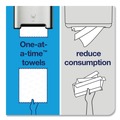 Paper Towel Holders | Tork 461002 Image Design Matic 13.58 in. x 8.07 in. x 15.75 in. Hand Towel Roll Dispenser - Stainless Steel (1/Carton) image number 6