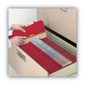 File Folders | Smead 14061 2 in. Expansion Recycled Pressboard 6-Fastener Classification Folders - Letter Size/Bright Red (10/Box) image number 2