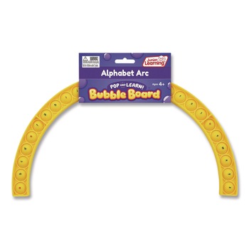 Junior Learning Inc JL681 Ages 4 to 7 Alphabet Arc Bubble Board