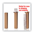 Office Chair Mats | Deflecto CM2E442FCOM 46 x 60 EconoMat All Day Use Chair Mat for Hard Floors - Clear image number 6