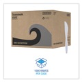 Cutlery | Boardwalk BWKKNIHWPPWIW Heavyweight Wrapped Polypropylene Knife - White (1000/Carton) image number 4