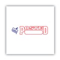 Stamps & Stamp Supplies | ACCUSTAMP2 035521 1.63 in. x 0.5 in. POSTED Pre-Inked Shutter Stamp - Red/Blue image number 2