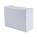 Flash Cards | Universal UNV63135 3 in. x 5 in. Unruled Continuous-Feed Index Cards - White (4000/Carton) image number 0