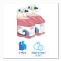 Floor Cleaners | Boardwalk 956500-39ESSN 3 L Bottle PDC Neutral Floor Cleaner - Tangy Fruit Scent (2/Carton) image number 1