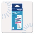 Labels | Brother P-Touch BTAG3M02 0.47 in. x 13.1 ft. Genuine P-Touch BTAG Label Tapes - White on Purple, Black on Light Blue, White on Pink image number 0