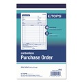 Retail Store Supplies | TOPS 46140 50 Forms Total 12 Lines Two-Part Carbonless 5.56 in. x 8.44 in. Purchase Order Book image number 0