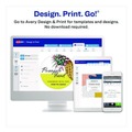 Labels | Avery 05215 0.69 in. x 3.44 in. Permanent File Labels - White (252/Pack) image number 6