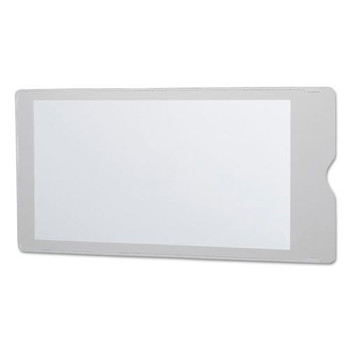  | Oxford 65049 Utili-Jac 4 in. x 9 in. Heavy-Duty Plastic Envelopes - Clear (50/Box)