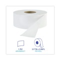  | Boardwalk B6111 3-1/2 in. x 2000 ft. JRT Jr. 1-Ply Bath Tissue - Jumbo, White (12/Carton) image number 2