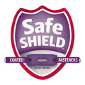 File Folders | Smead 19076 Six SafeSHIELD Fasteners 2/5-Cut Tabs 2 Dividers Legal Size Pressboard Classification Folders - Gray-Green (10/Box) image number 5