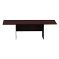 Office Desks & Workstations | Alera ALEVA719642MY 94-1/2 in. x 41-3/8 in. x 29-1/2 in. Valencia Series Conference Rectangle Table - Mahogany image number 2