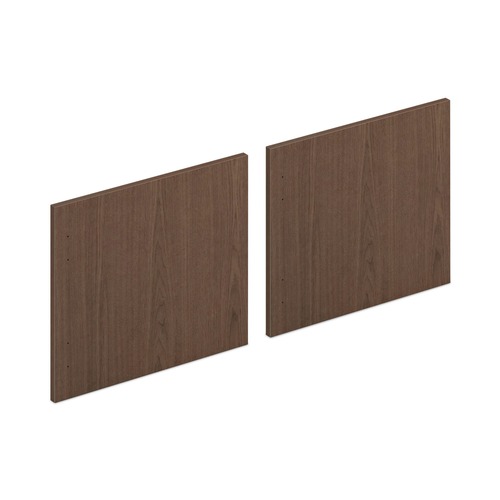 Office Electronics & Batteries | HON HLPLDR72LM.LSE1 17.86 in. x 14.82 in. Mod Laminate Doors for 72 in. Mod Desk Hutch - Sepia Walnut (2/Carton) image number 0