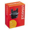 Staple Punches | Universal UNV74222 30-Sheet Two 9/32 in. Hole Punch - Black image number 3