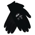 Cleaning Gloves | MCR Safety N9699M Ninja HPT PVC Coated Nylon Gloves - Medium/Black (1-Dozen) image number 1