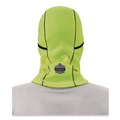 Safety & First Aid | Ergodyne 16834 N-Ferno 6823 One Size Fits Most Fleece Hinged Balaclava Face Mask - Lime image number 8